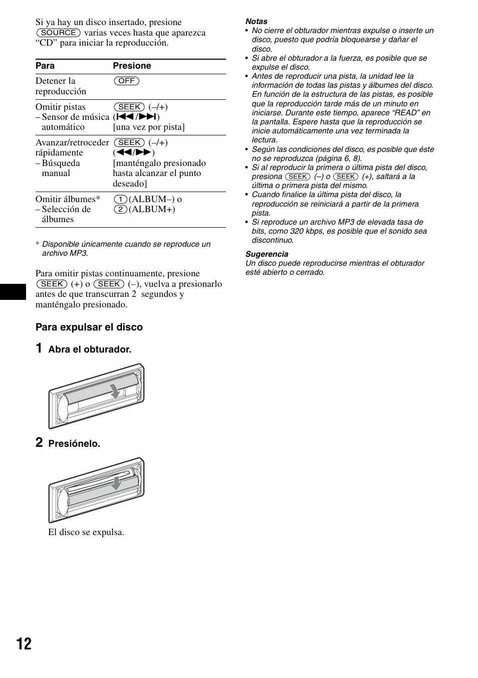 Sony CDX-R3300 User Manual | Page 34 / 68