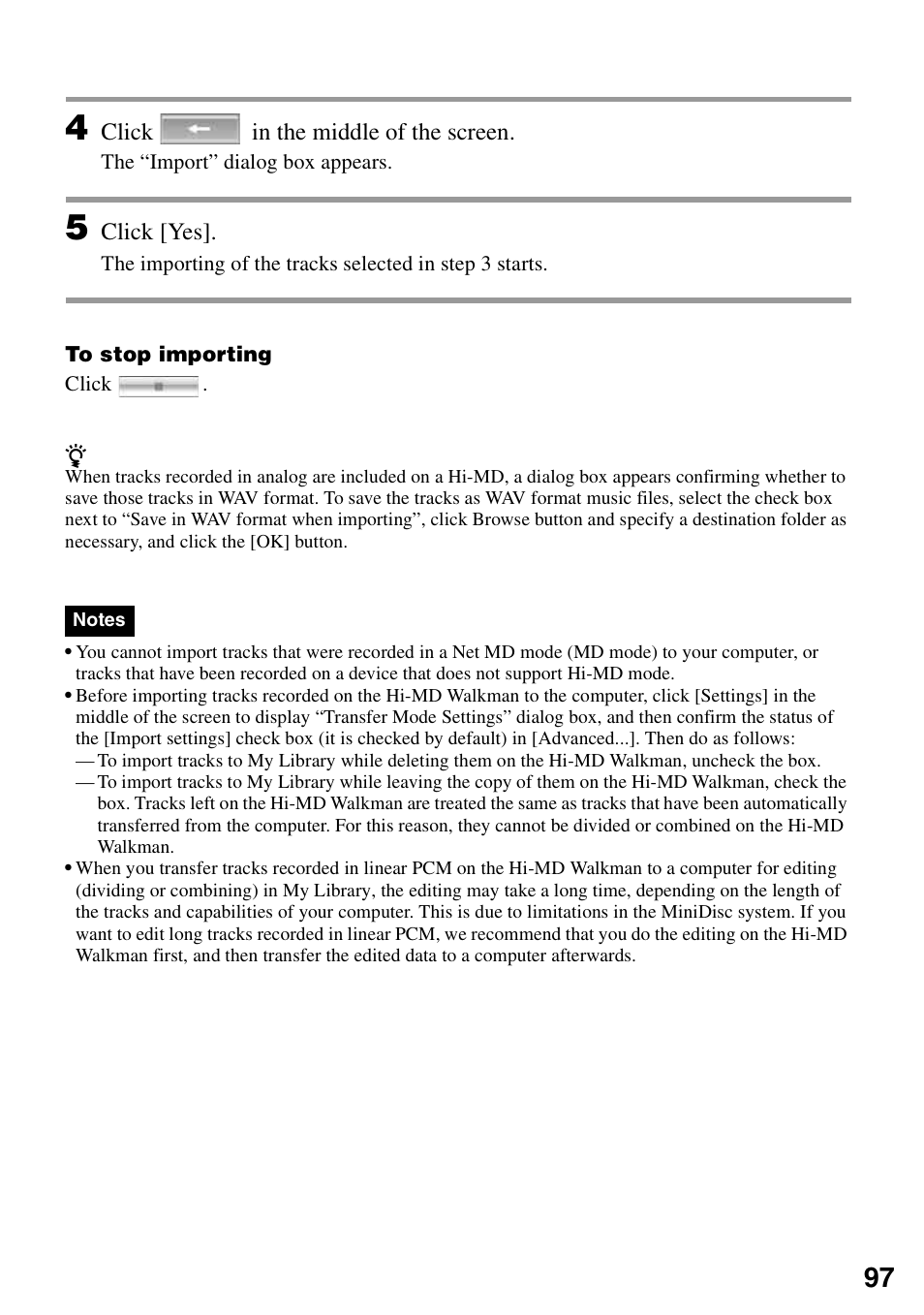 Sony MZ-RH910 User Manual | Page 97 / 115