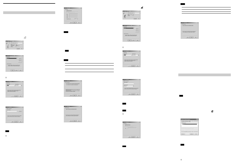Setting up the connection environment | Sony PCWA-C150S User Manual | Page 2 / 2