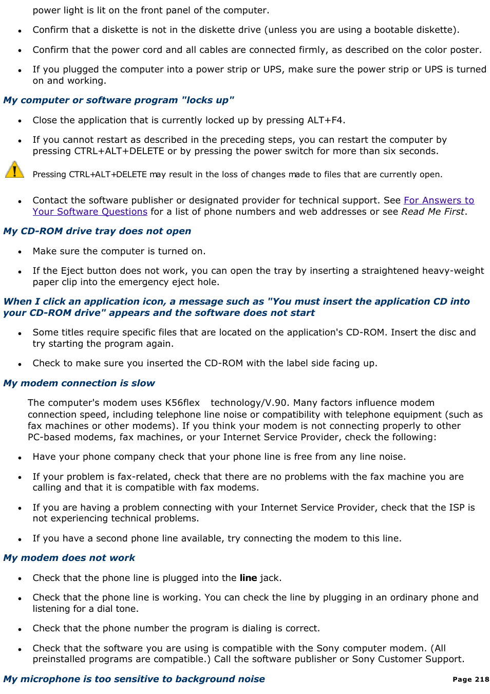 Sony PCV-L600 User Manual | Page 218 / 1049