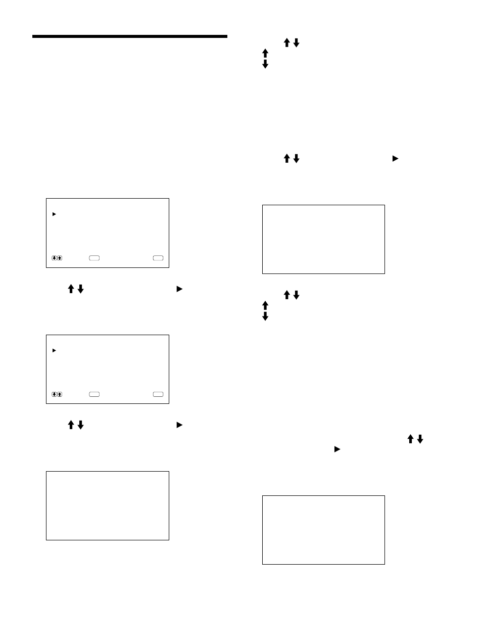 Cambio del tama撲 y posici溶 de la imagen, Cambio del tama撲 de la imagen, Ajuste de la posici溶 de la imagen | Cambio del tamaño y posición de la imagen, Cambio del tamaño de la imagen, Ajuste de la posición de la imagen | Sony PFM-510A1WU User Manual | Page 113 / 184