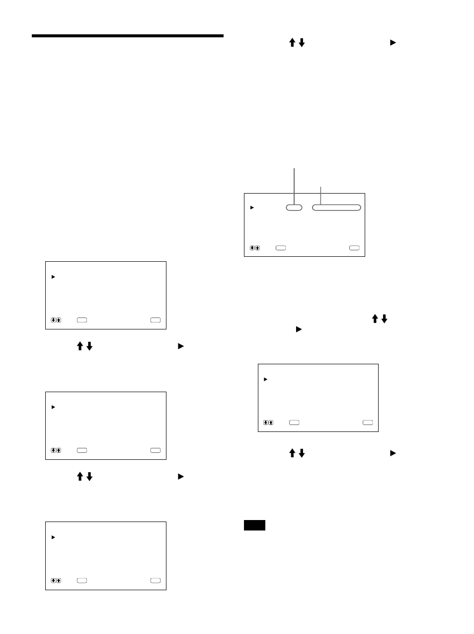 Uso della memoria, Memorizzazione delle condizioni correnti, Richiamo delle condizioni memorizzate | Sony PFM-510A1WU User Manual | Page 145 / 184