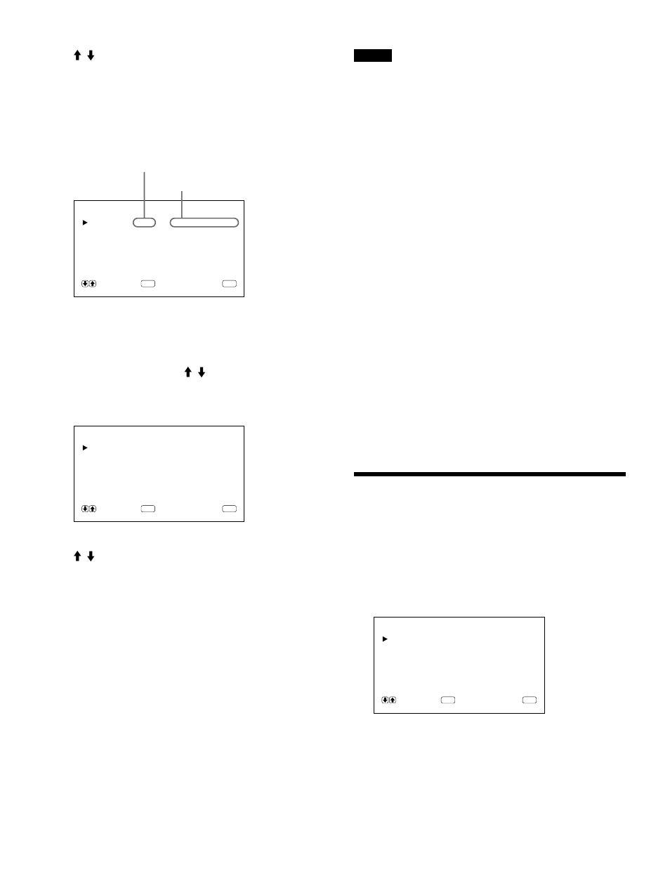 メモリーした設定値を呼び出す, メニュー表示の言語を選ぶ, Pic control | Pic size, Config | Sony PFM-510A1WU User Manual | Page 176 / 184