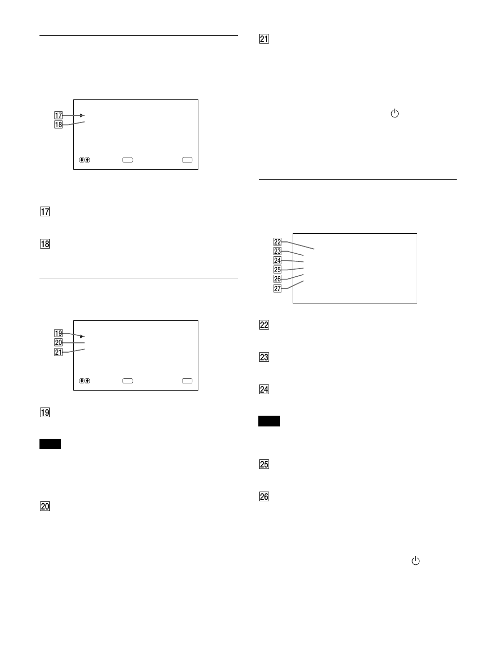 Remote menu, Status menu, This menu is used for the remote control setting | Ql index no. sets the index number of the monitor | Sony PFM-510A1WU User Manual | Page 18 / 184