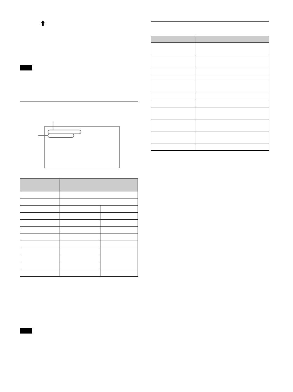 Actual on-screen display of the monitor status, The input signal information list | Sony PFM-510A1WU User Manual | Page 21 / 184