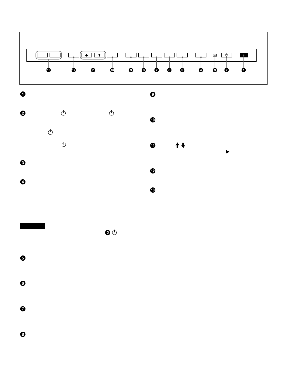 Panneau de commande | Sony PFM-510A1WU User Manual | Page 37 / 184