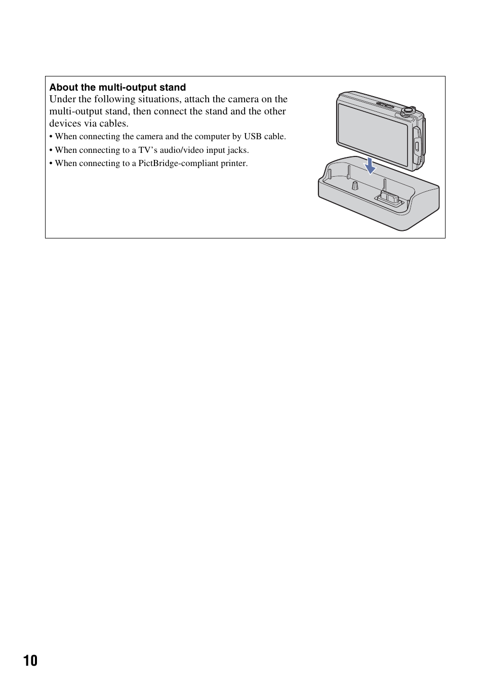 Sony DSC-T500 User Manual | Page 10 / 84