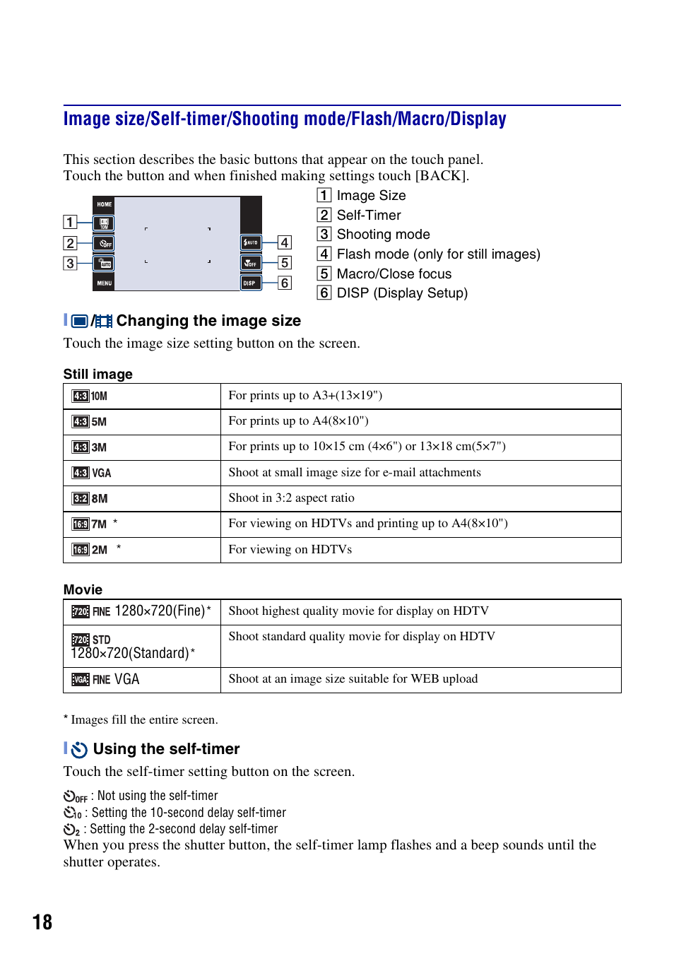 Sony DSC-T500 User Manual | Page 18 / 84