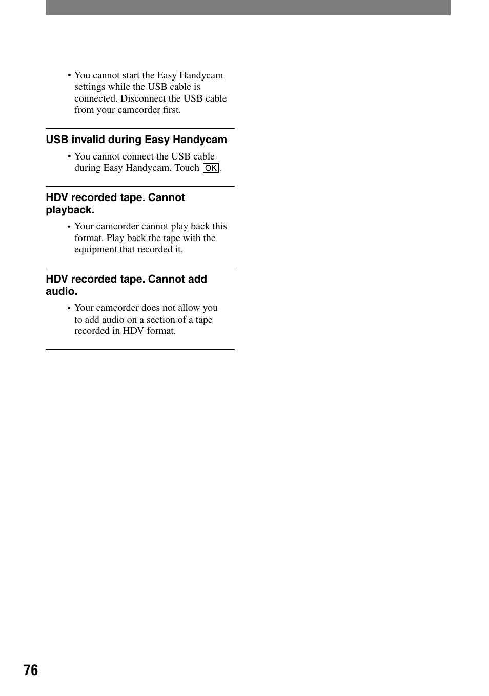 Sony DCR-HC21 User Manual | Page 76 / 92