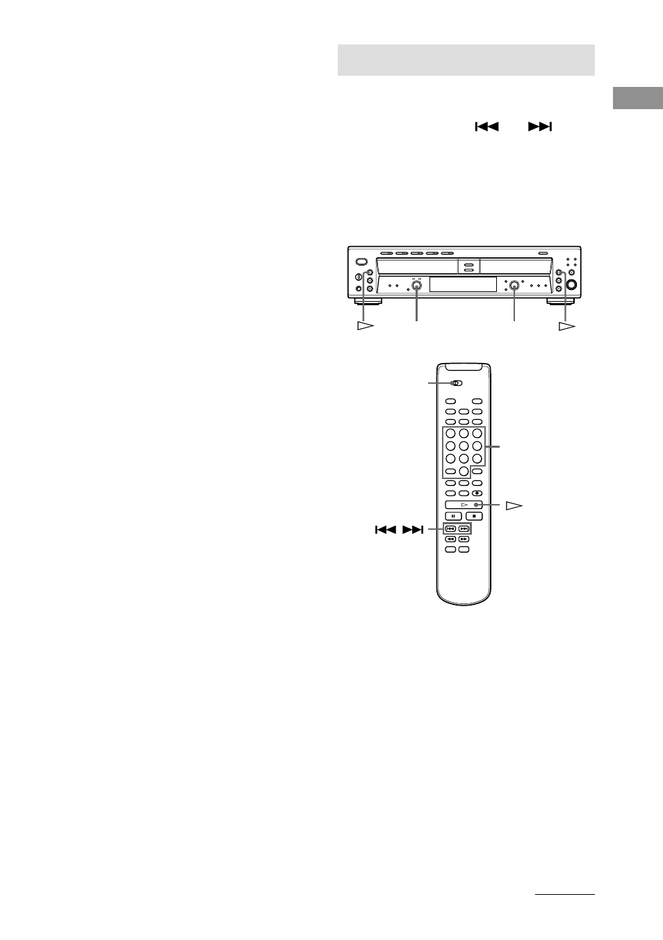 Locating a specific track | Sony RCD-W10 User Manual | Page 11 / 32