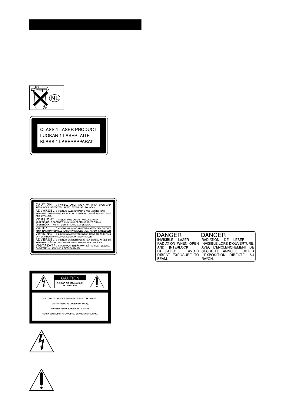 Warning | Sony RCD-W10 User Manual | Page 2 / 32