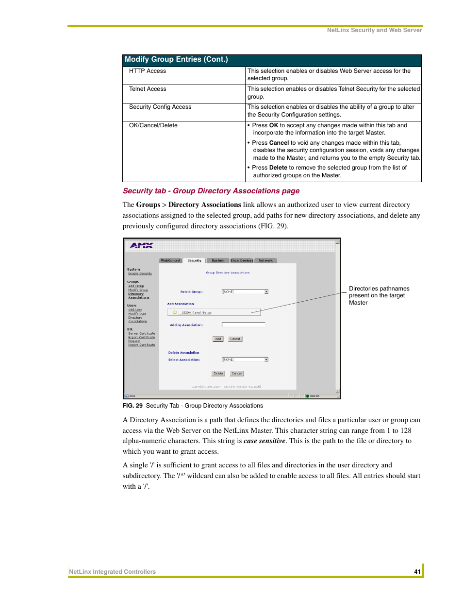 AMX NetLinx Master-Ethernet Card/Module NXC-ME260 User Manual | Page 47 / 106