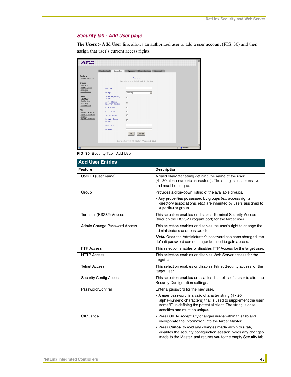 AMX NetLinx Master-Ethernet Card/Module NXC-ME260 User Manual | Page 49 / 106