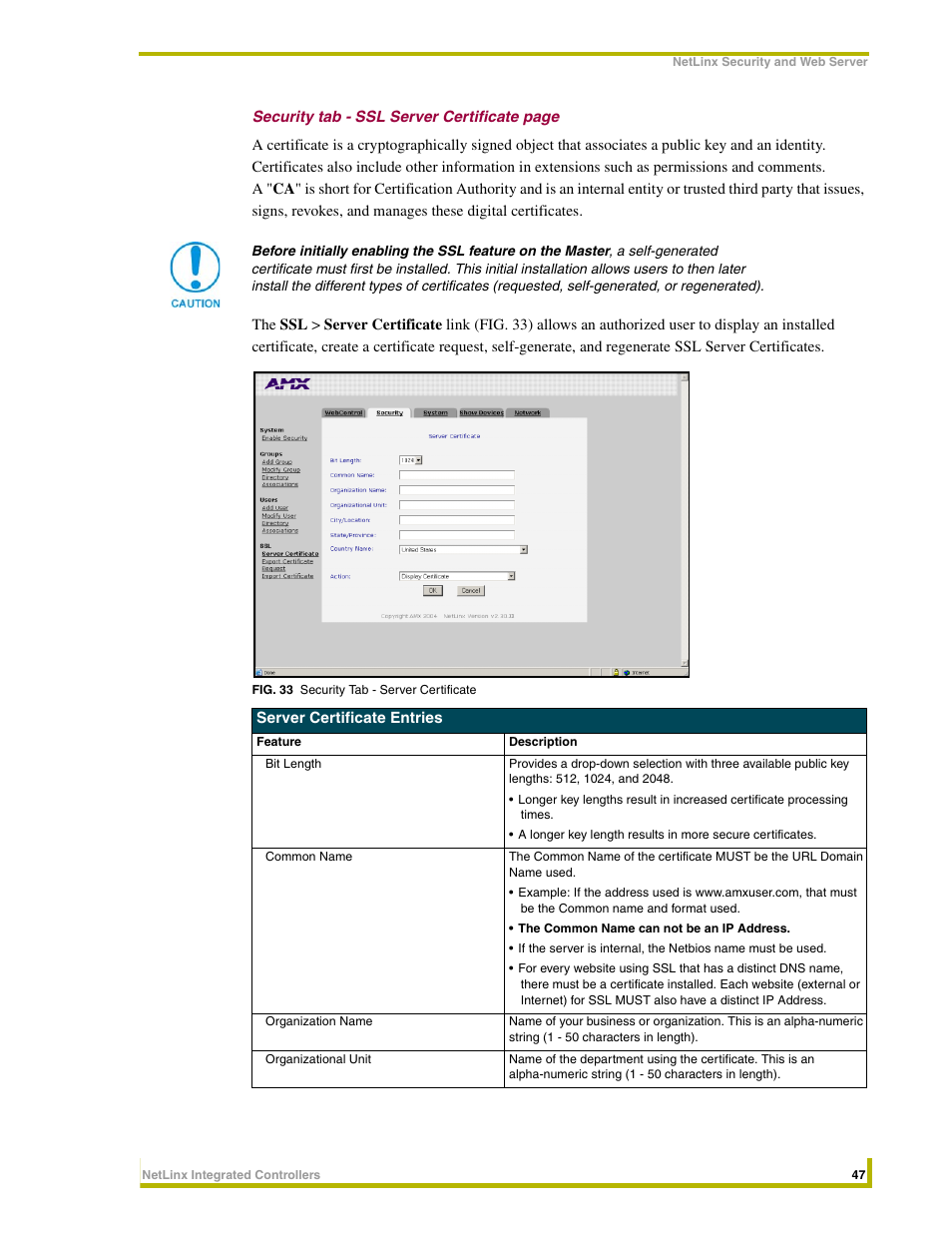 AMX NetLinx Master-Ethernet Card/Module NXC-ME260 User Manual | Page 53 / 106