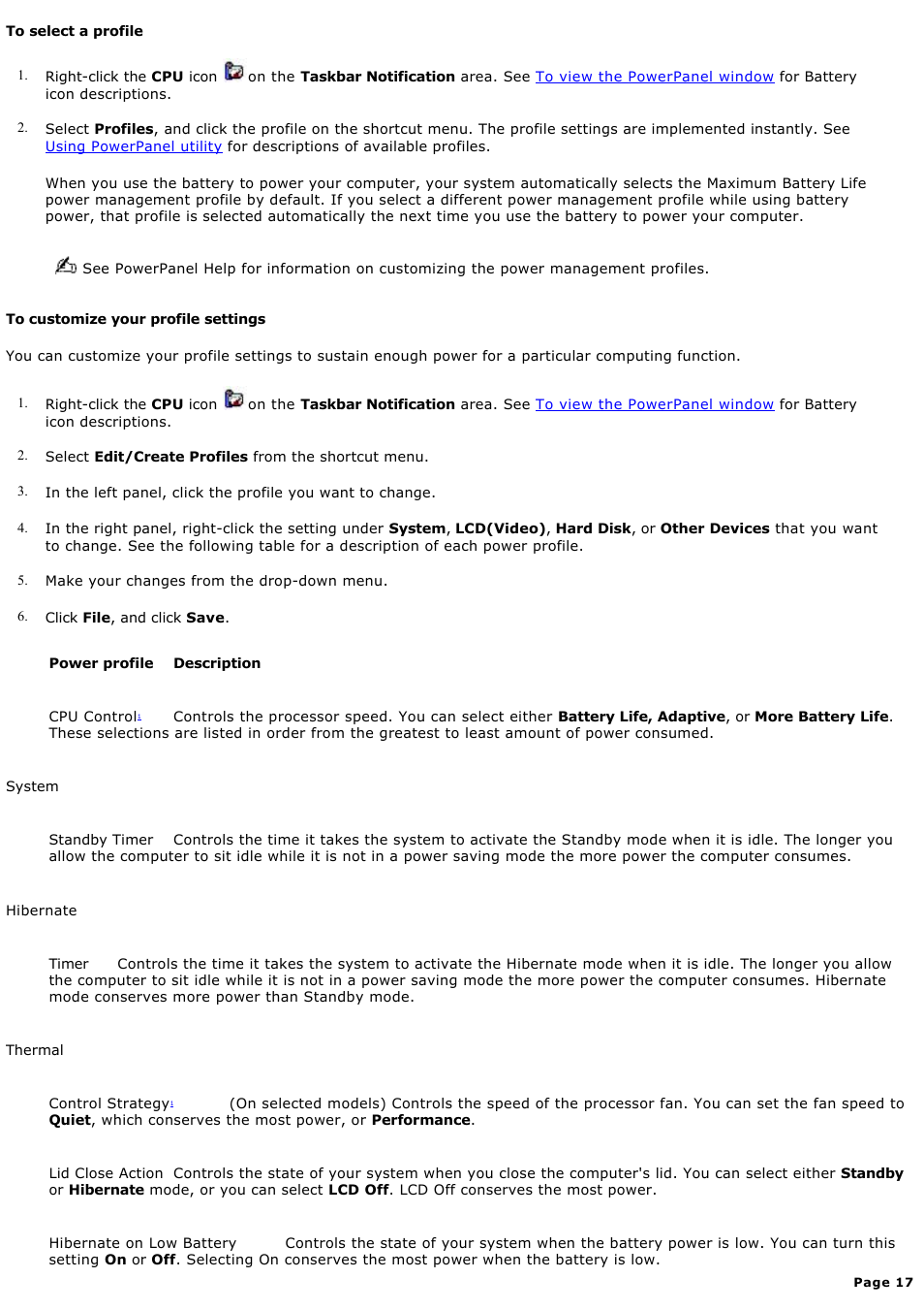 Sony PCG-Z1A1 User Manual | Page 17 / 164