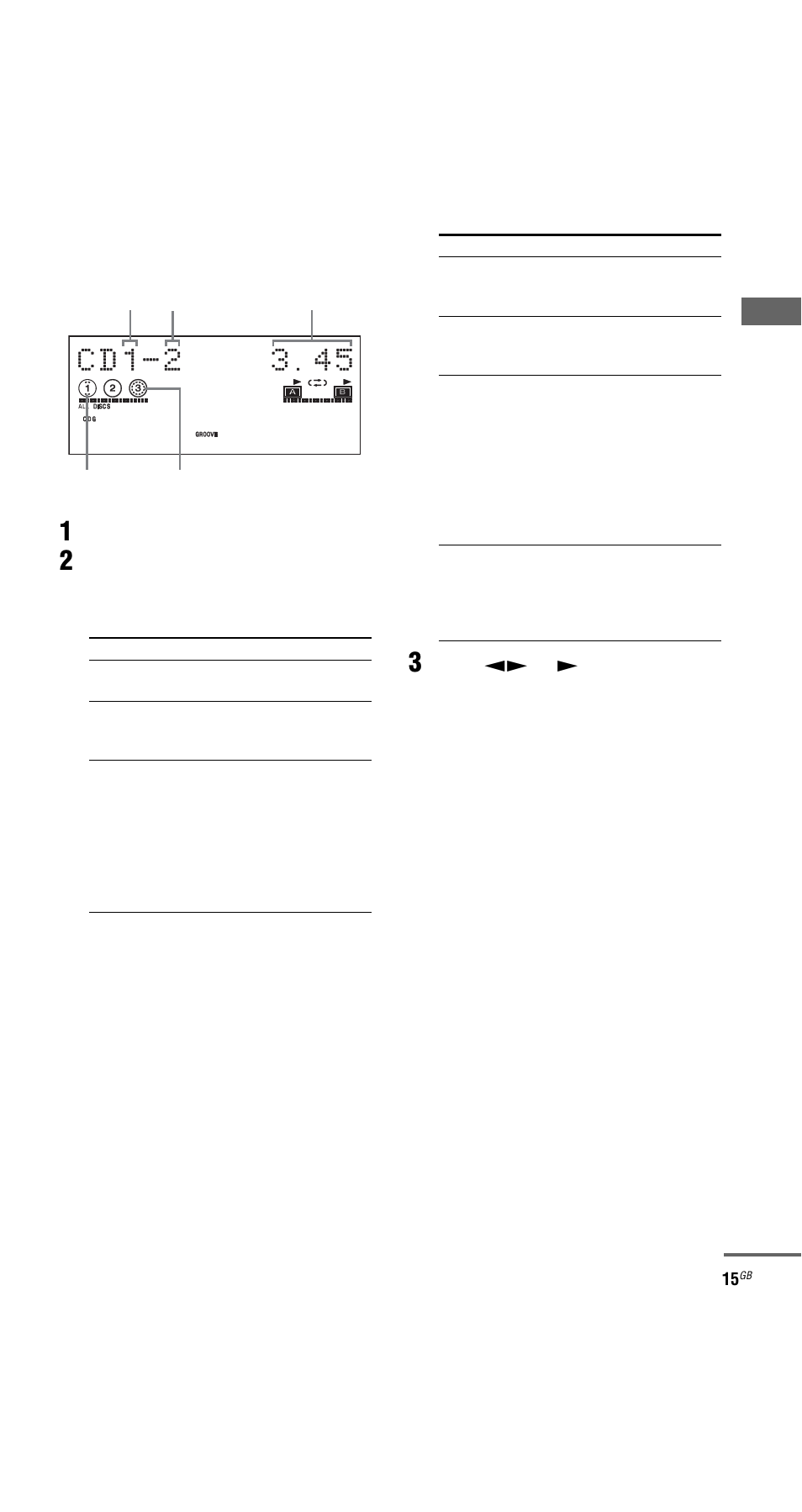 Sony MHC-GX9900 User Manual | Page 15 / 56