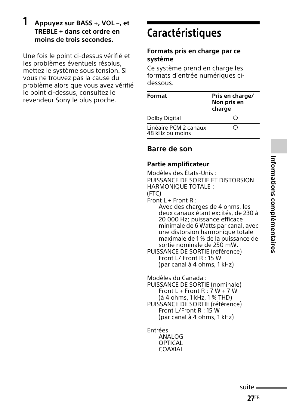 Caractéristiques | Sony HT-CT60BT User Manual | Page 55 / 88