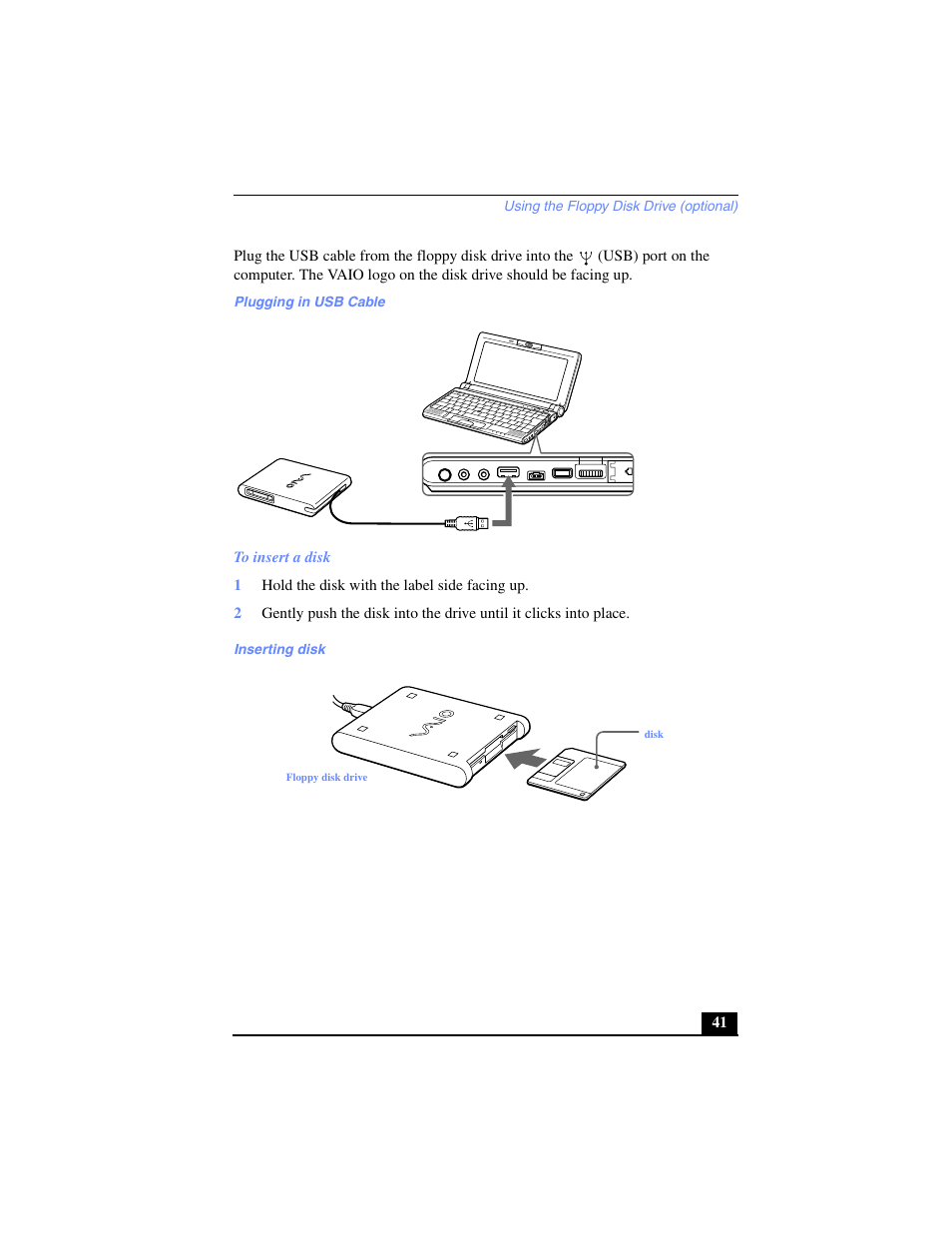 Sony PCG-C1VPK User Manual | Page 41 / 124