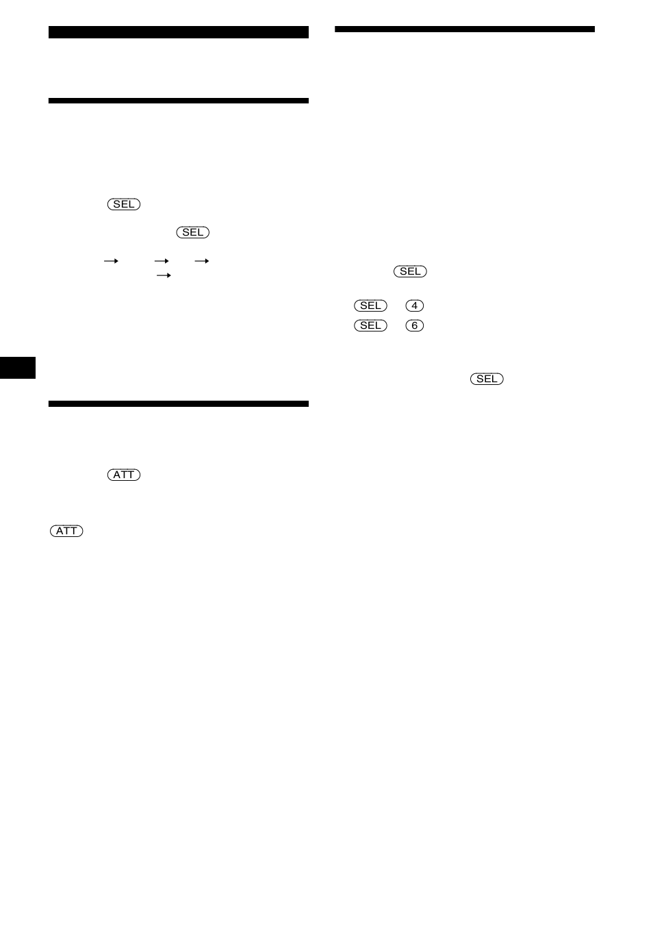 Other functions, Adjusting the balance and fader, Quickly attenuating the sound | Changing the sound and display settings, Settings | Sony CDX-SW200 User Manual | Page 12 / 40