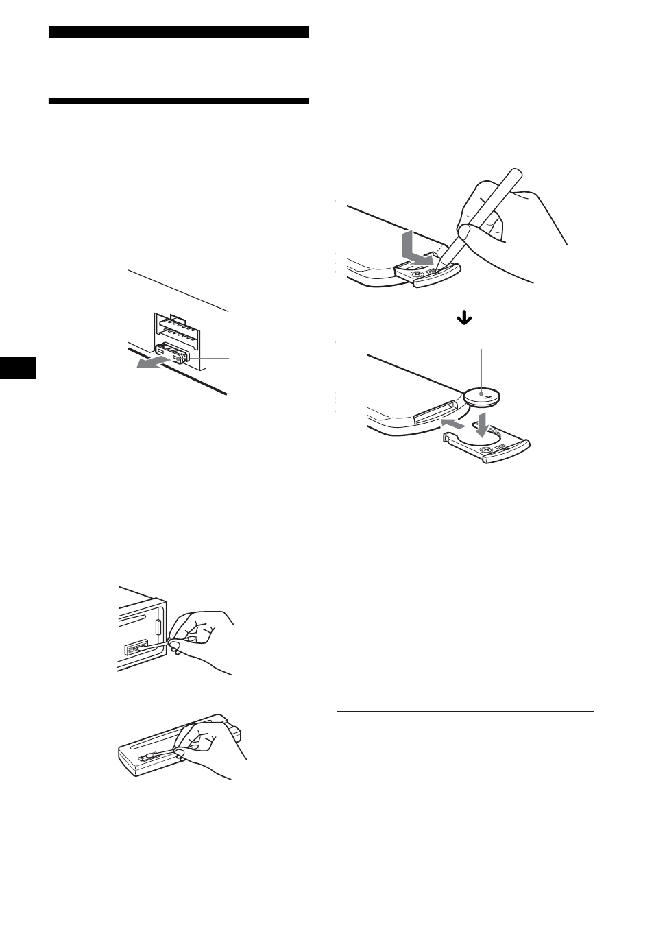 Additional information, Maintenance | Sony CDX-SW200 User Manual | Page 14 / 40