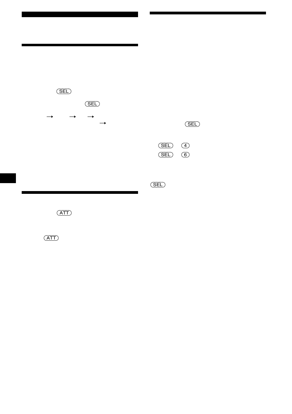 Otras funciones, Ajuste del balance y el equilibrio, Atenuación rápida del sonido | Cambio de los ajustes de sonido y la pantalla, Pantalla | Sony CDX-SW200 User Manual | Page 30 / 40
