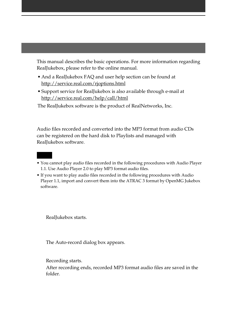 Importing audio files into your computer, Recording audio cds onto the hard drive | Sony PEG-N710C User Manual | Page 15 / 57