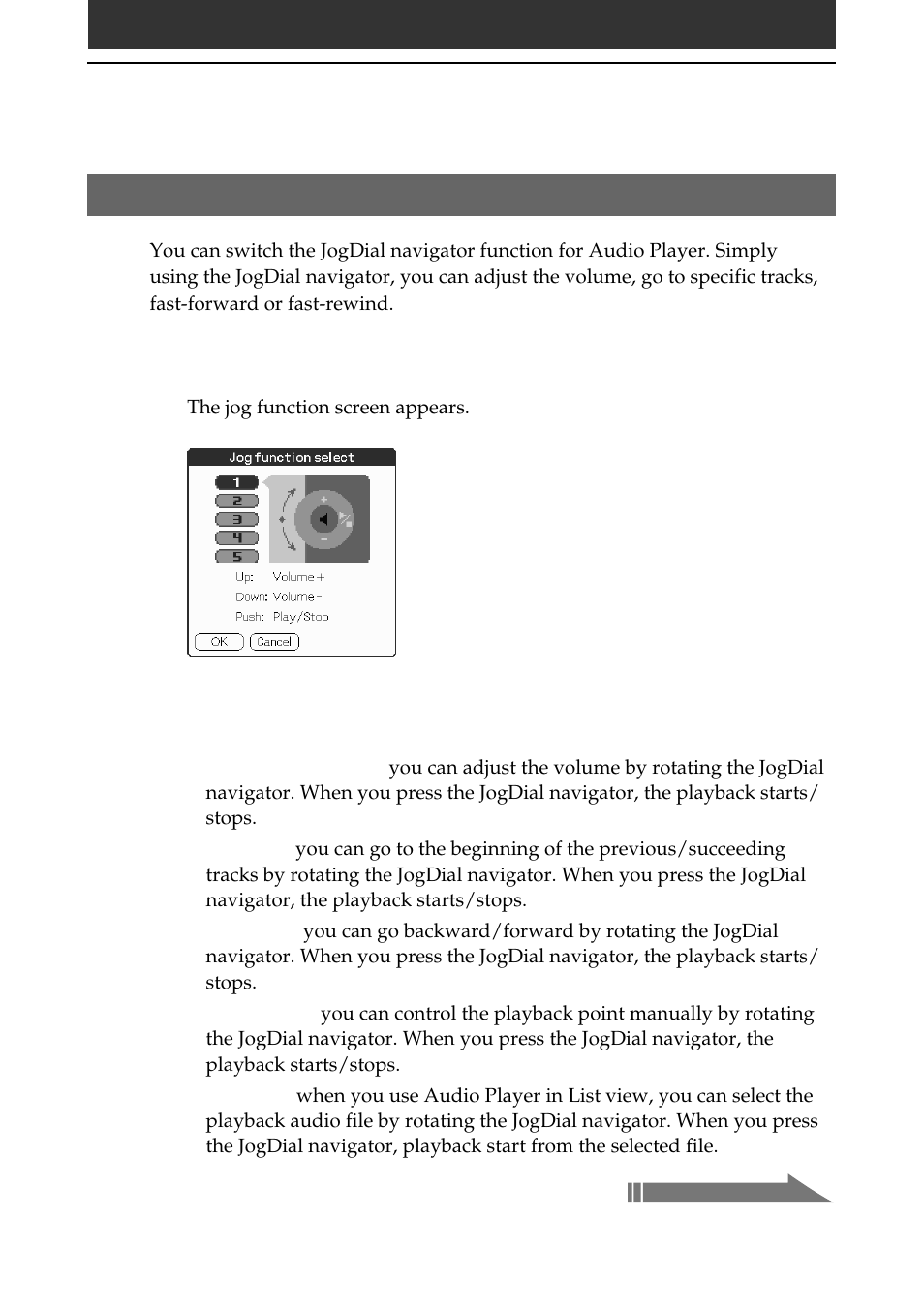 Playing audio files on your clie handheld | Sony PEG-N710C User Manual | Page 38 / 57