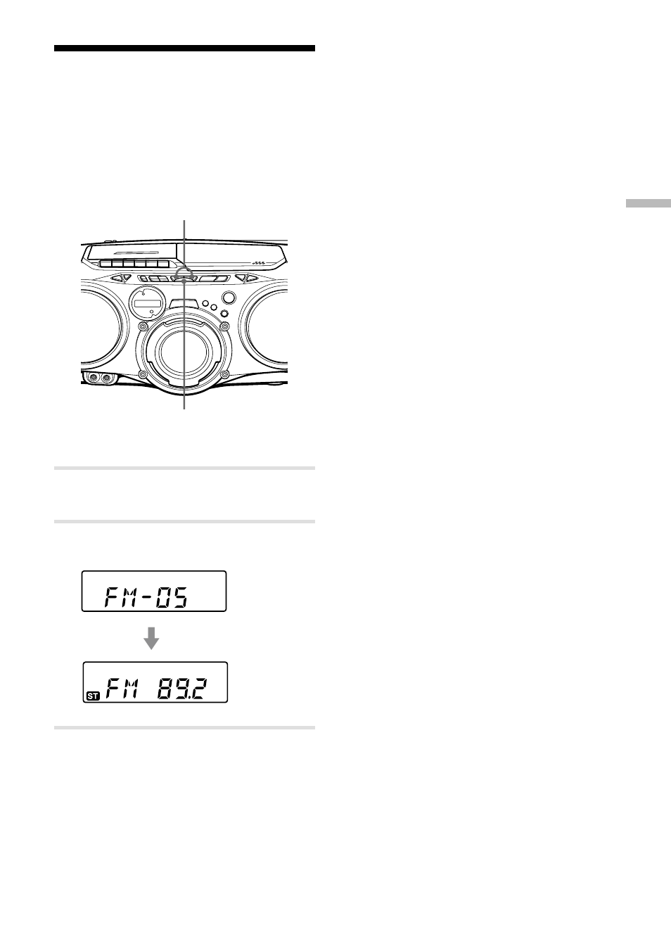 Playing preset radio stations | Sony CFD-G70 User Manual | Page 17 / 28