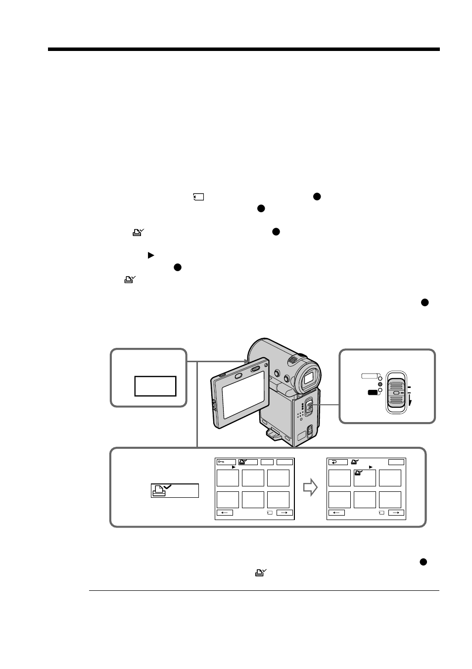 Writing a print mark – print mark, Index, Dcr-ip7bt only | Mark | Sony DCR-IP7BT User Manual | Page 154 / 196