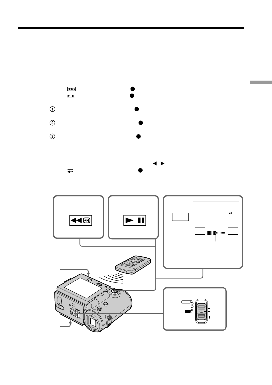 Playback – basics, Playing back a tape | Sony DCR-IP7BT User Manual | Page 39 / 196