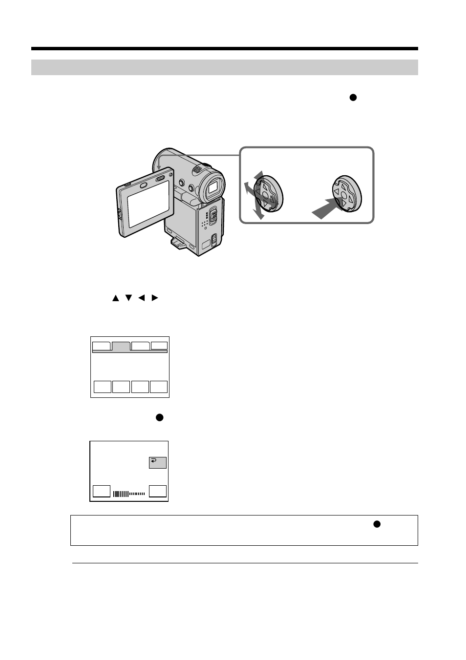 How to use the control button, Introduction – basic operations | Sony DCR-IP7BT User Manual | Page 7 / 196