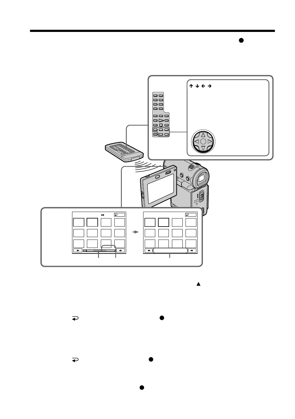 Searching for a scene – multi-picture search | Sony DCR-IP7BT User Manual | Page 72 / 196