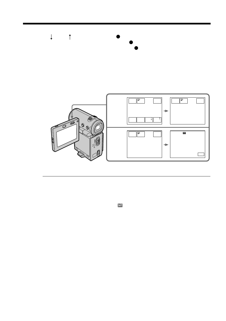 Superimposing a title | Sony DCR-IP7BT User Manual | Page 90 / 196
