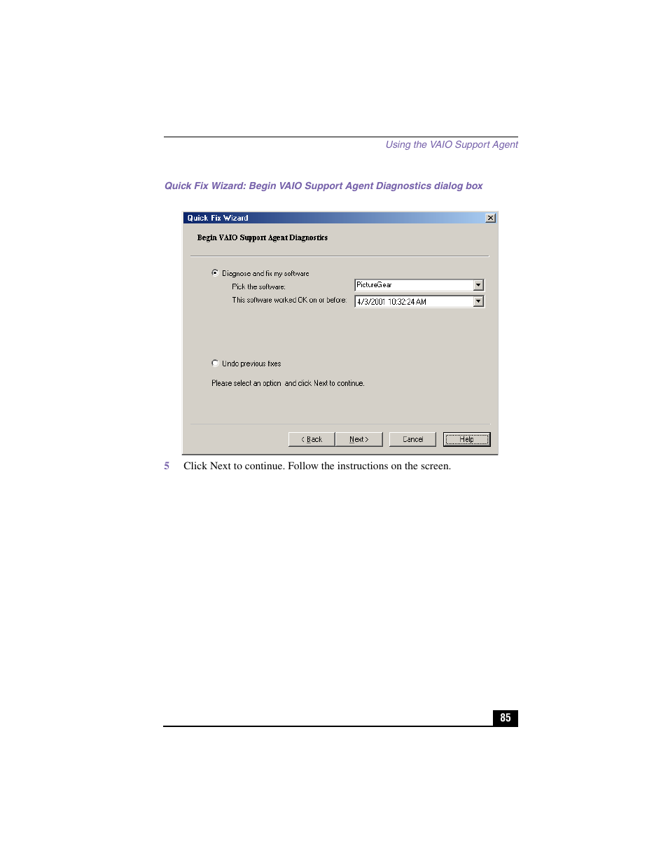 Sony PCV-LX910 User Manual | Page 85 / 124