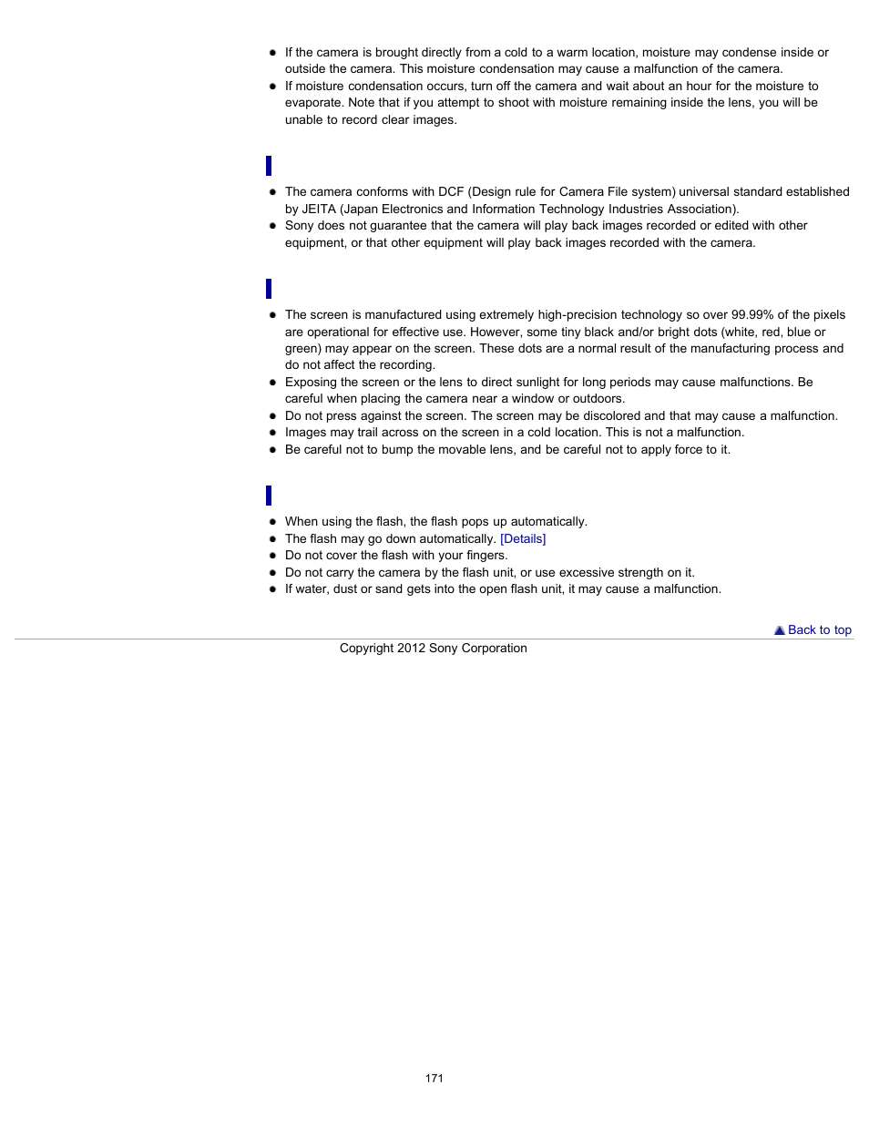 Sony DSC-H90 User Manual | Page 171 / 185