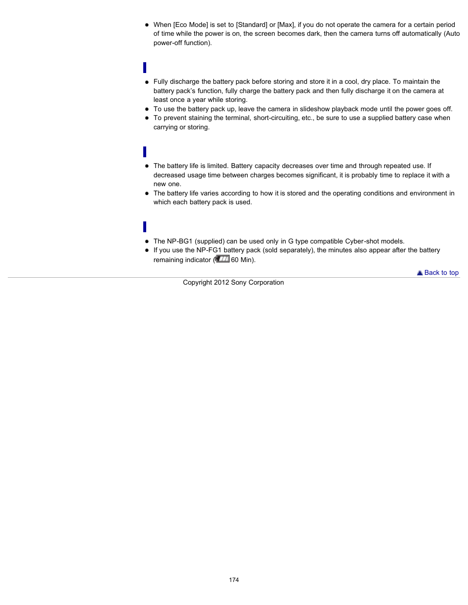 Sony DSC-H90 User Manual | Page 174 / 185