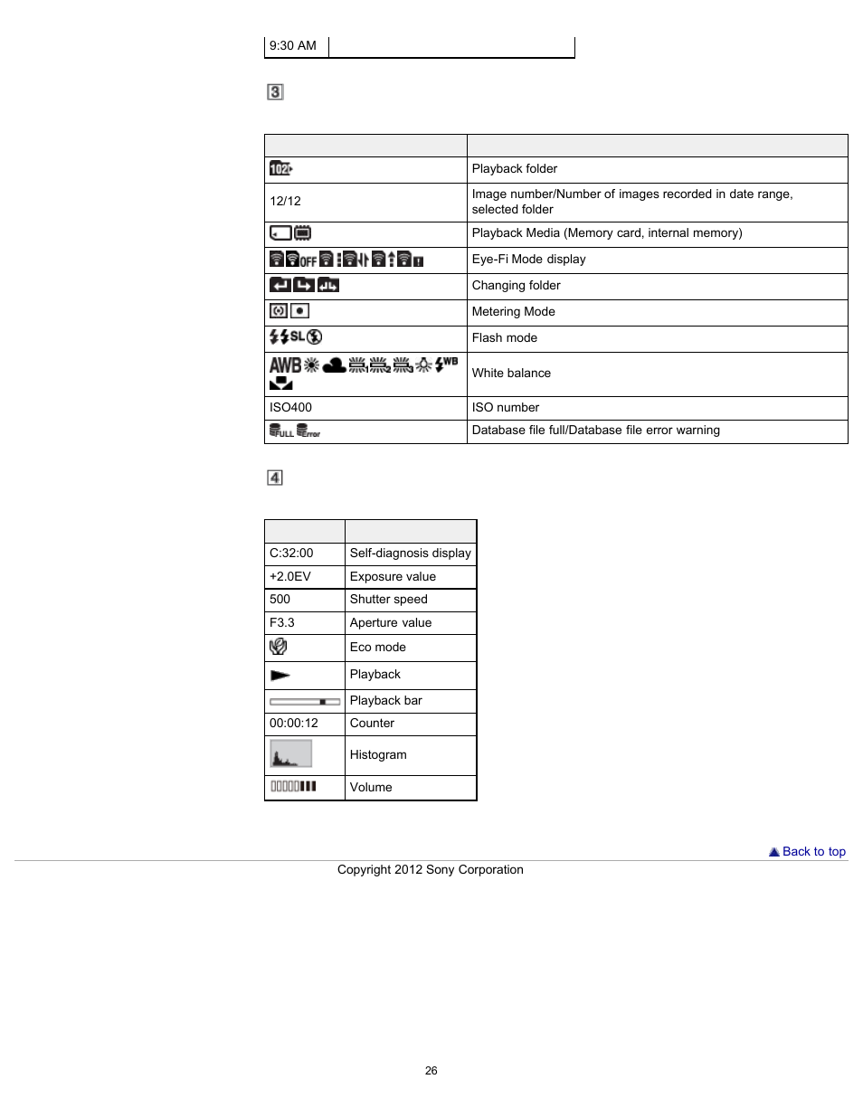 Sony DSC-H90 User Manual | Page 26 / 185