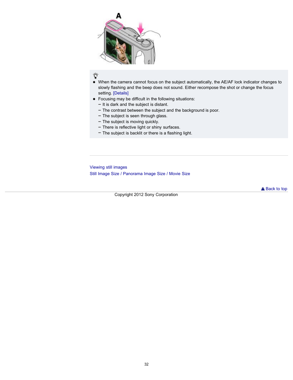 Sony DSC-H90 User Manual | Page 32 / 185