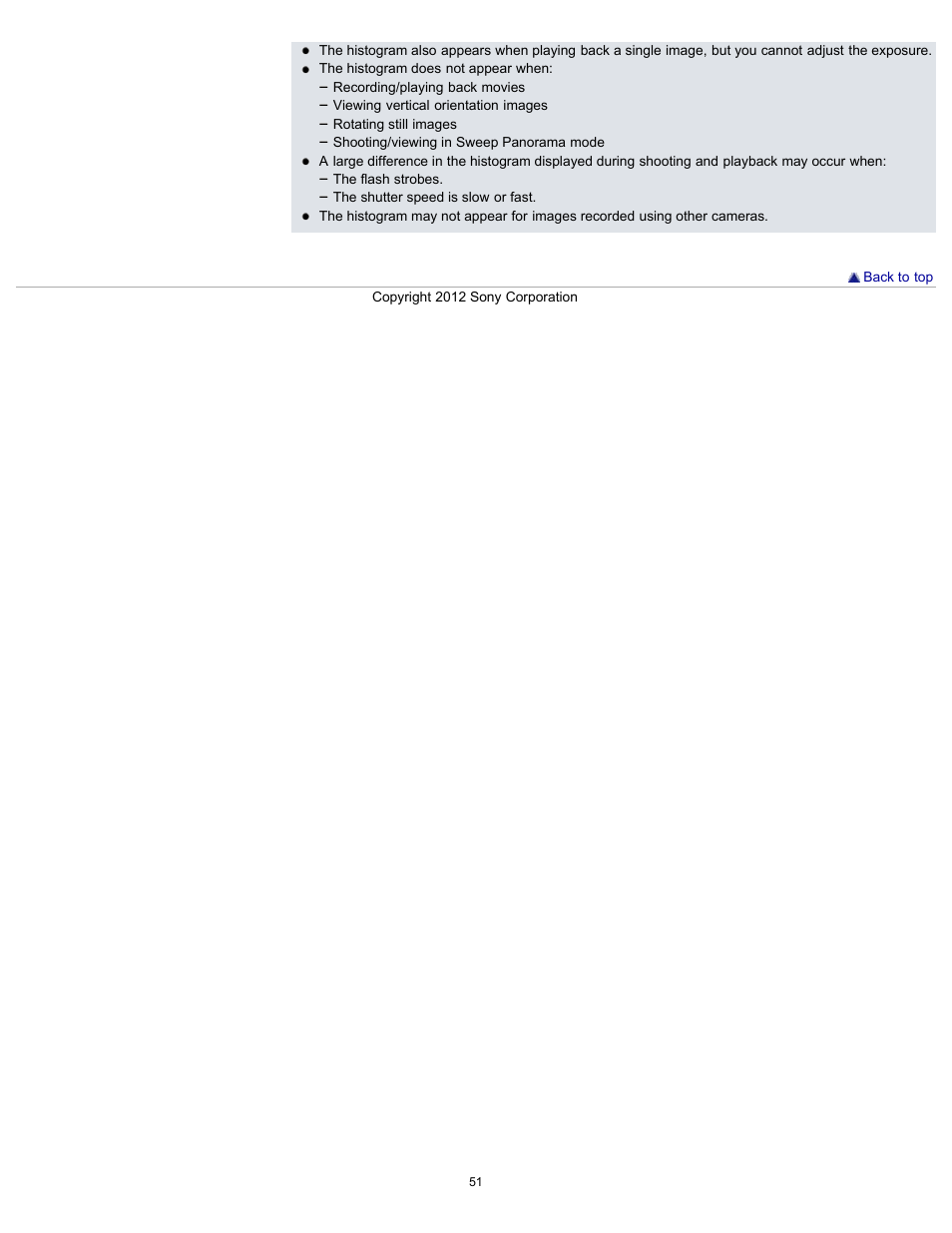 Sony DSC-H90 User Manual | Page 51 / 185