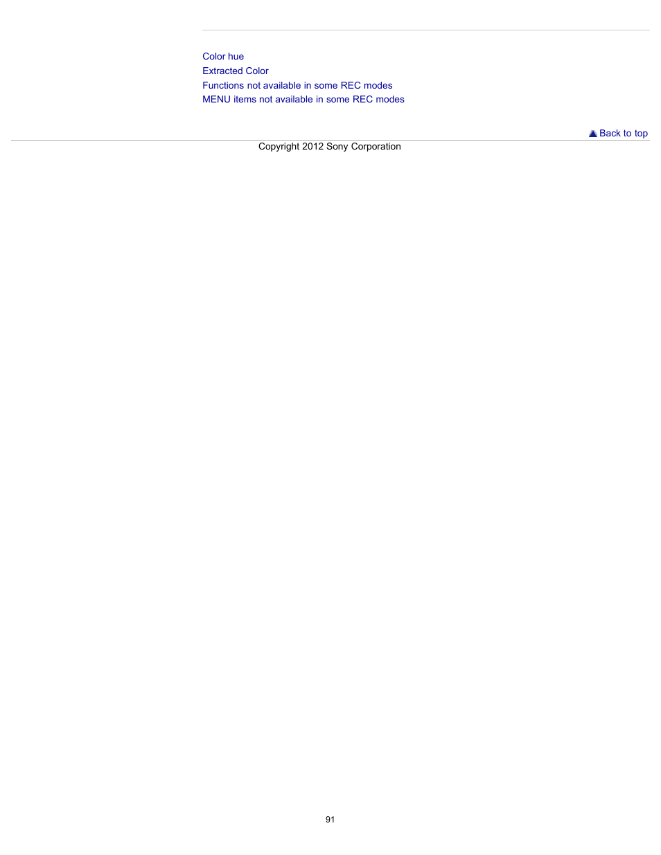 Sony DSC-H90 User Manual | Page 91 / 185