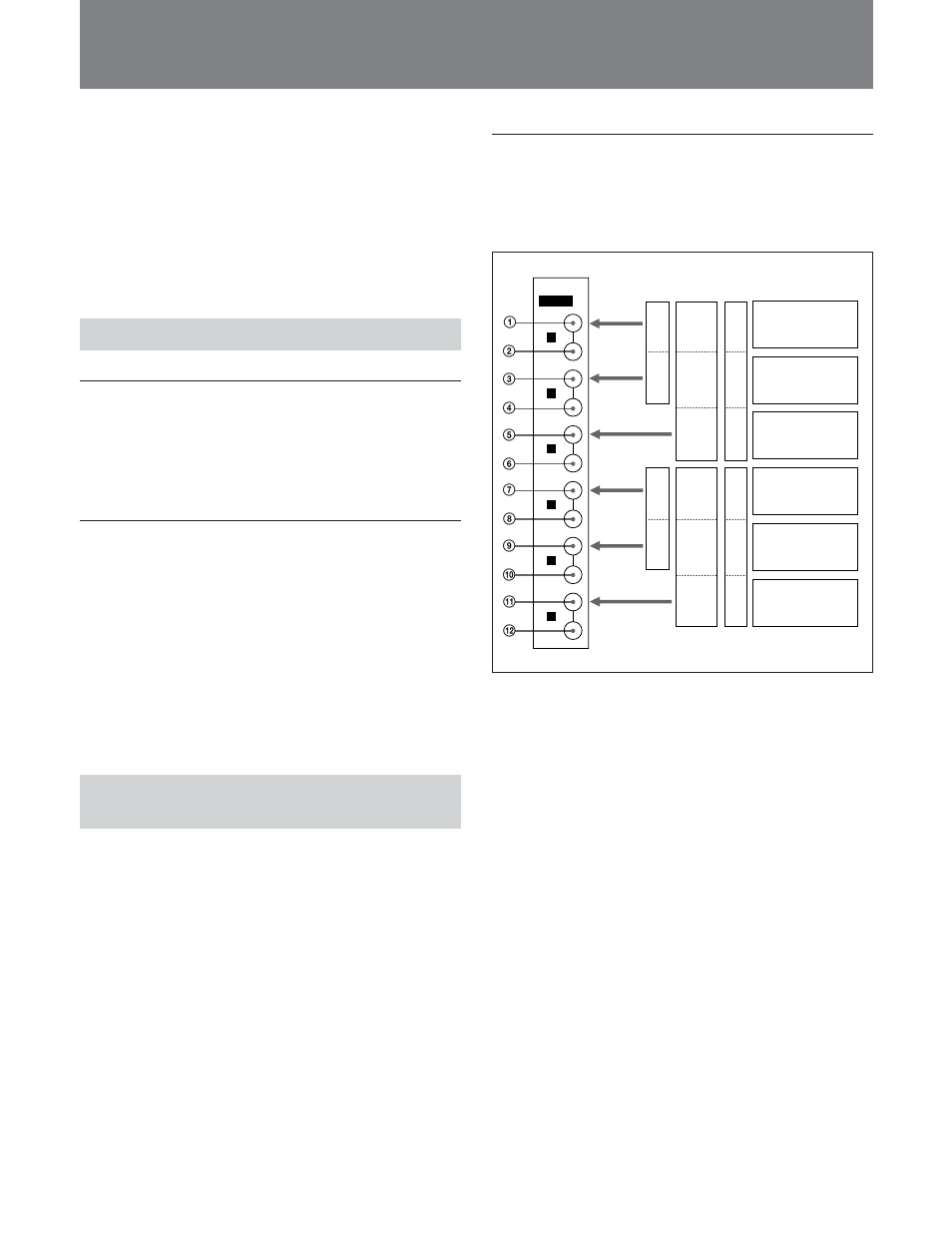 Bkm-27t tri-standard decoder adaptor, Functions, Using the input and output connectors | 16(e), Analog input and output signal connectors | Sony BKM-21D User Manual | Page 40 / 48