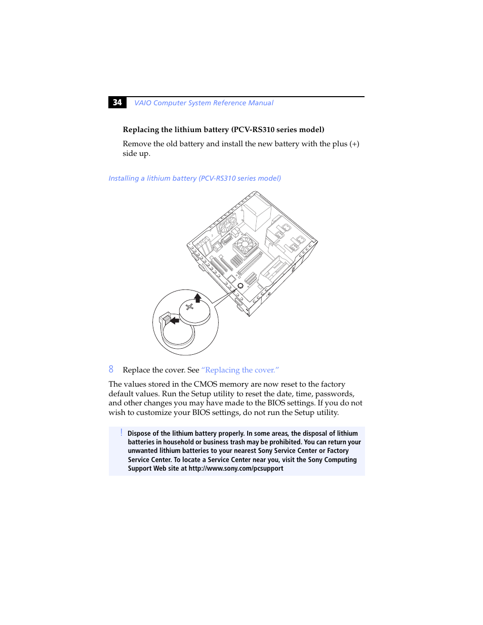 Sony PCV-RS310 User Manual | Page 48 / 102