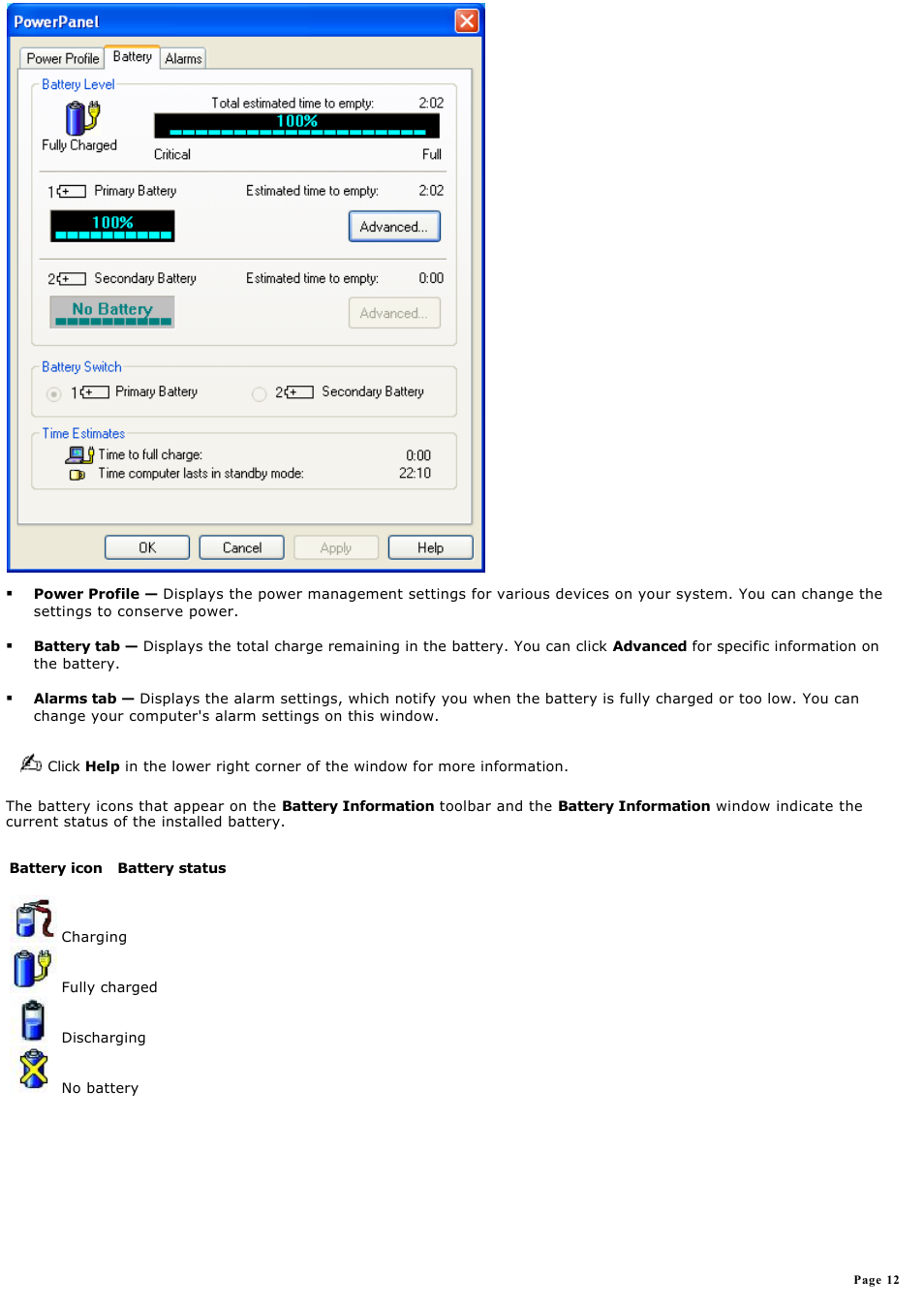 Sony PCG-GRZ610 User Manual | Page 12 / 164