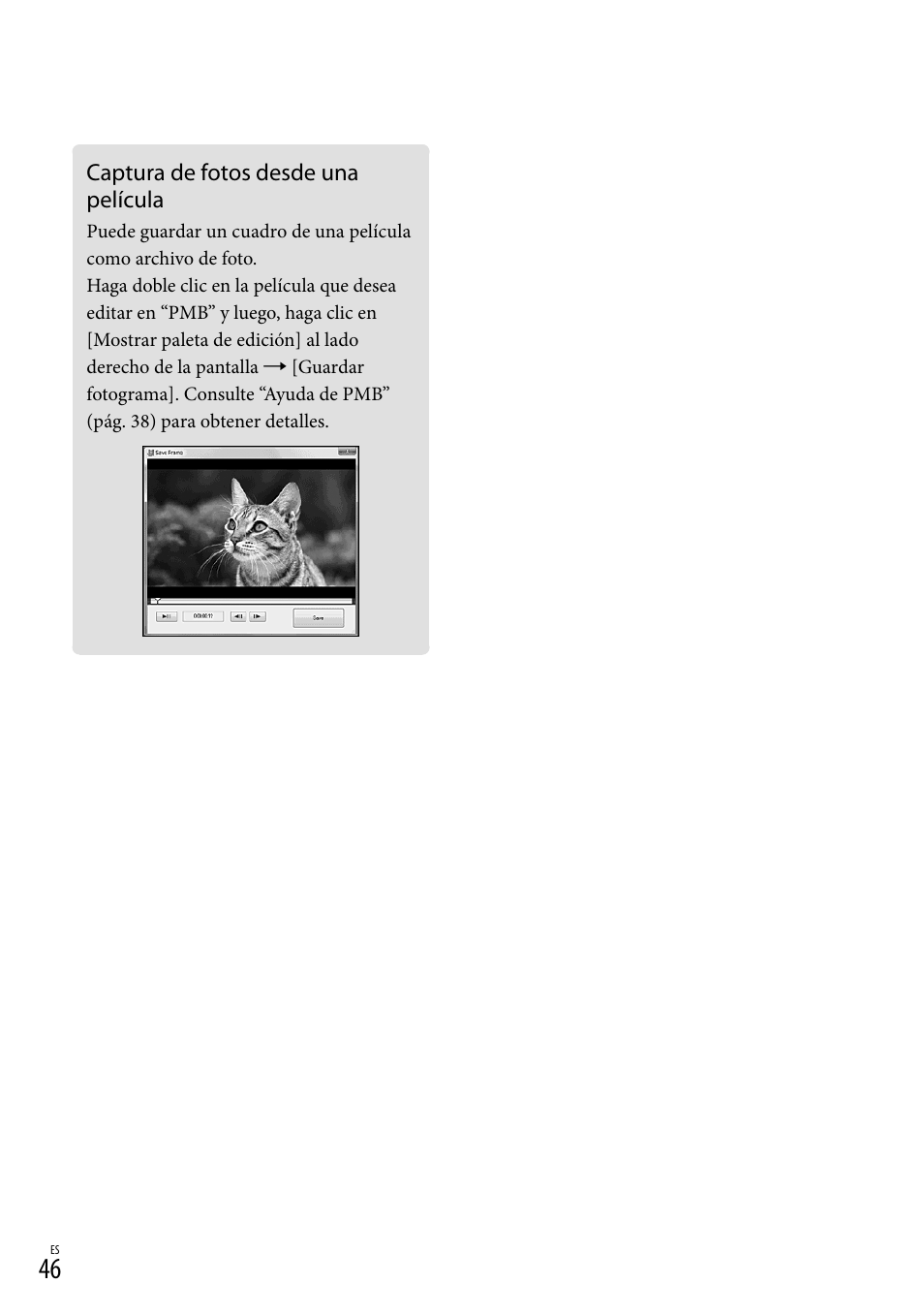 Captura de fotos desde una película | Sony HDR-XR550V User Manual | Page 124 / 159