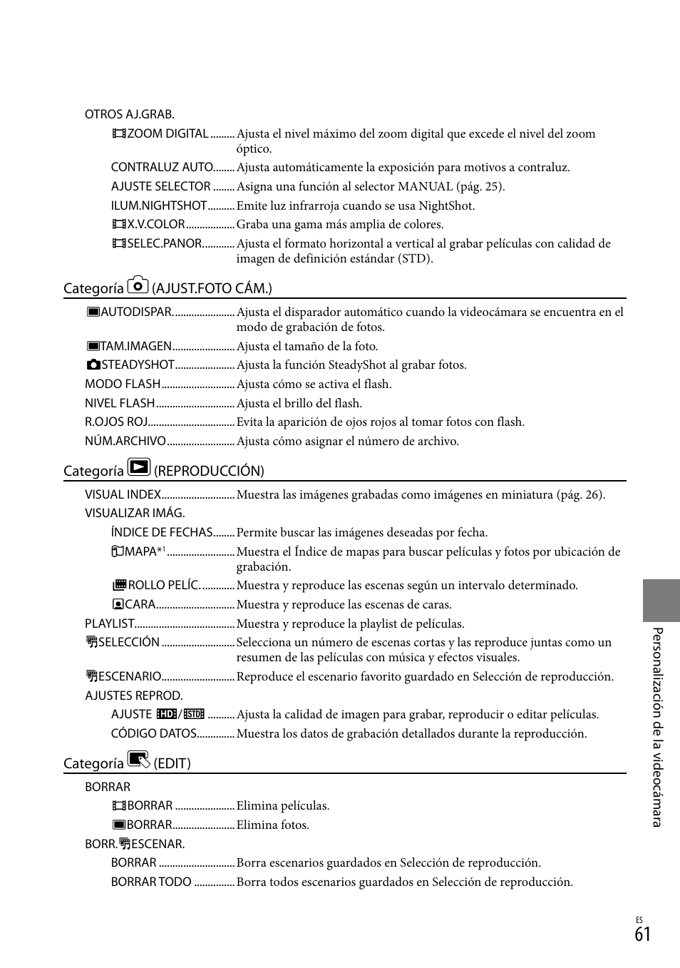 Sony HDR-XR550V User Manual | Page 139 / 159