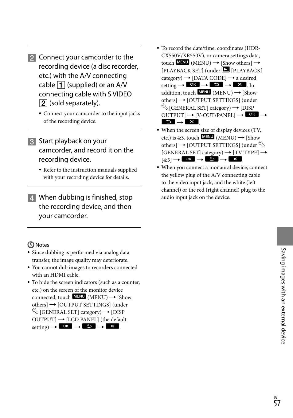 Sony HDR-XR550V User Manual | Page 57 / 159
