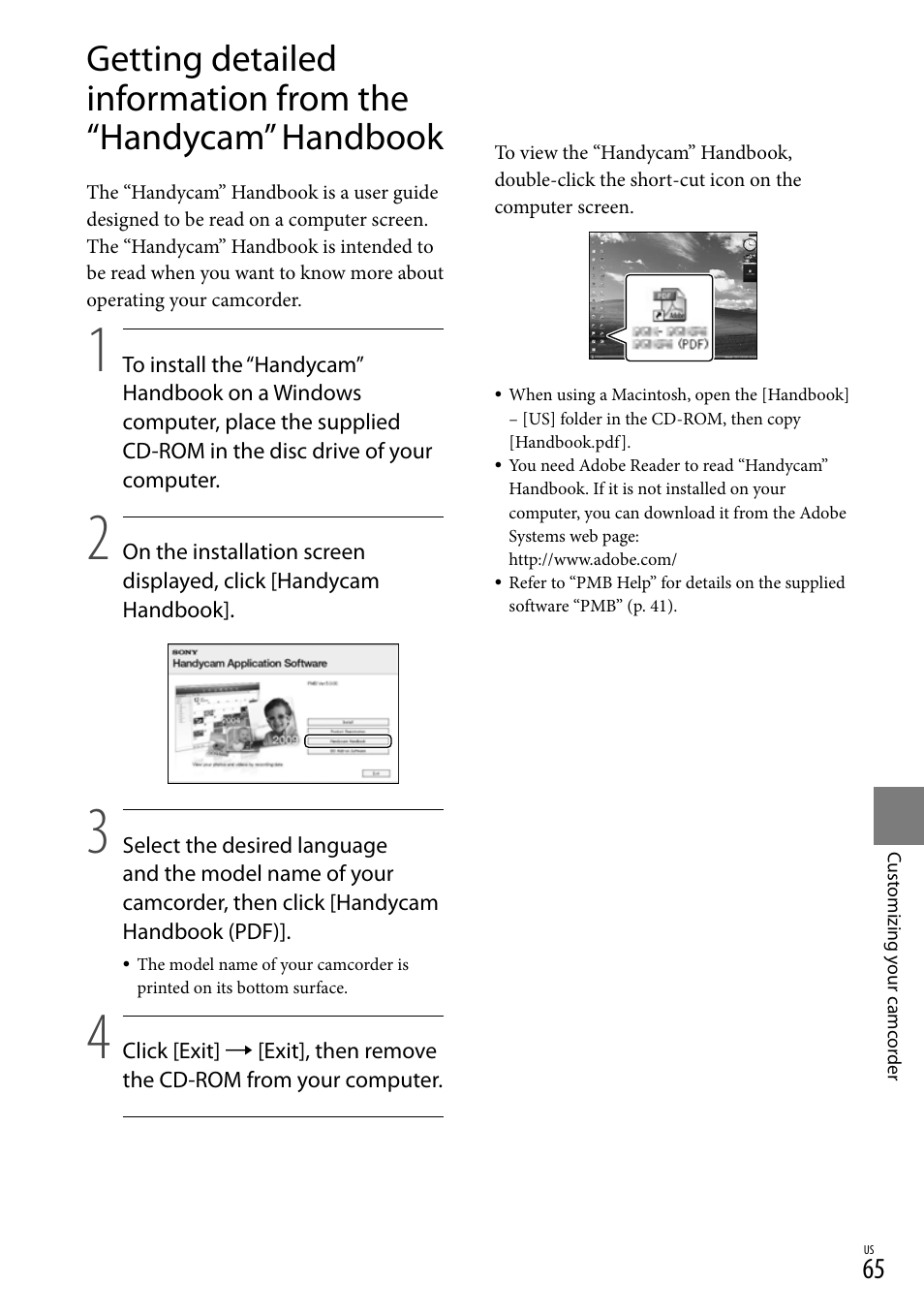 Sony HDR-XR550V User Manual | Page 65 / 159