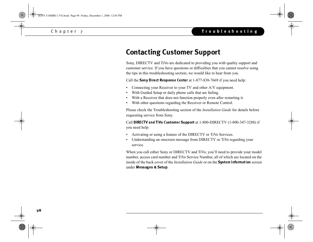 Sony SAT-T60 User Manual | Page 109 / 152