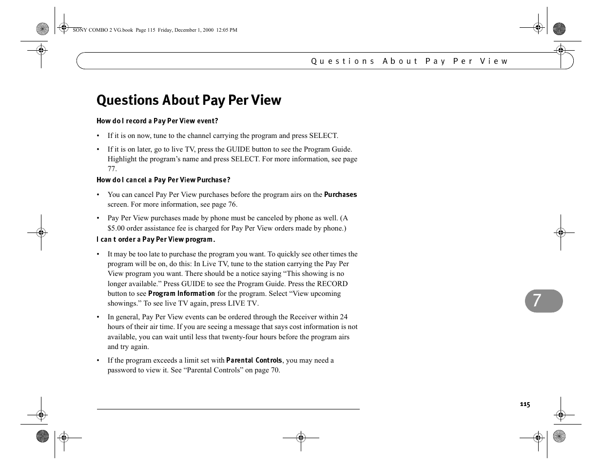 Sony SAT-T60 User Manual | Page 126 / 152