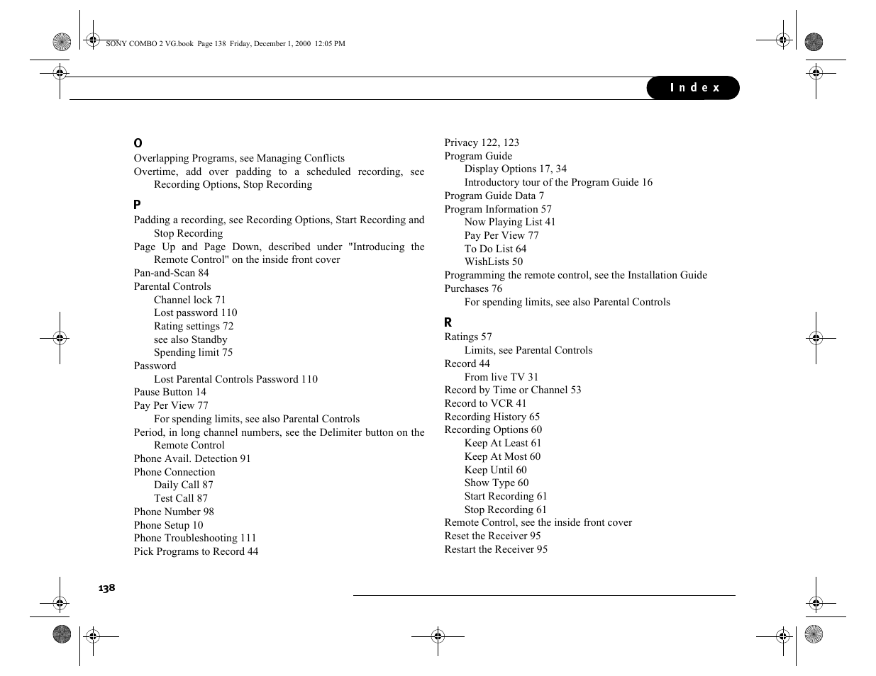 Sony SAT-T60 User Manual | Page 149 / 152